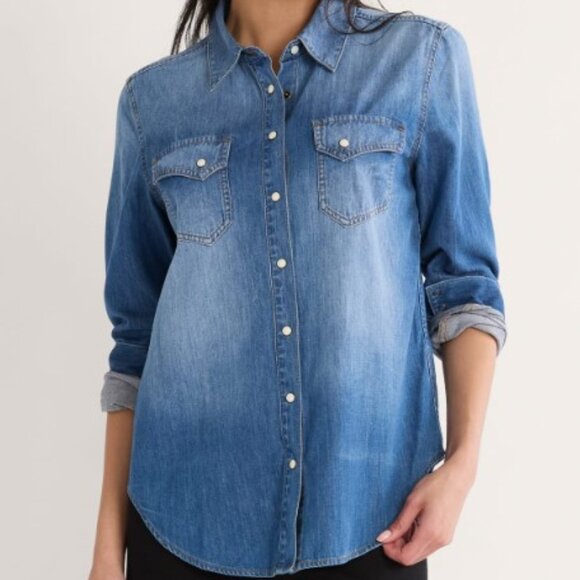 Pendleton denim shirt, NWT, size M - Picture 2 of 9